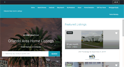 Desktop Screenshot of orlandoareahomelistings.com